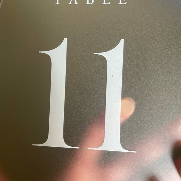 Table numbers (1-15) - Picture 4 of 6
